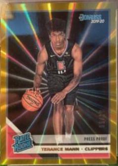 Terance Mann [Press Proof Gold Laser] #242