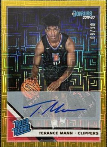 Terance Mann [Signature Gold Infinite] #242