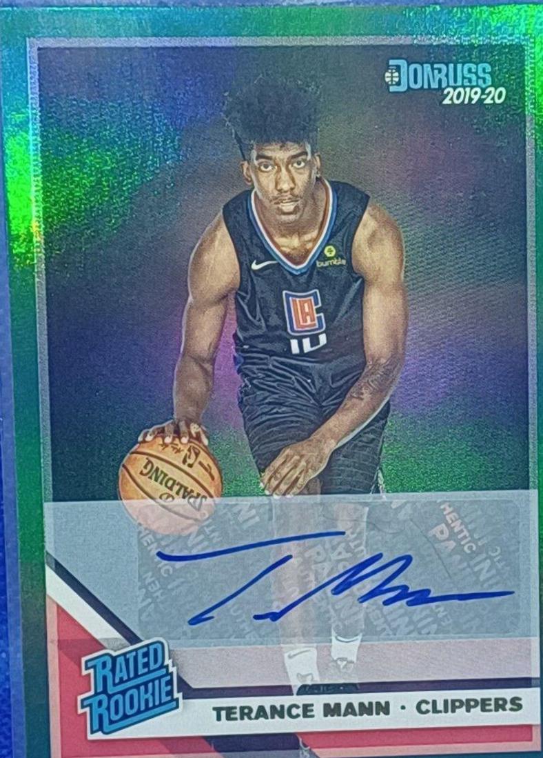 Terance Mann [Signature Green Flood] #242