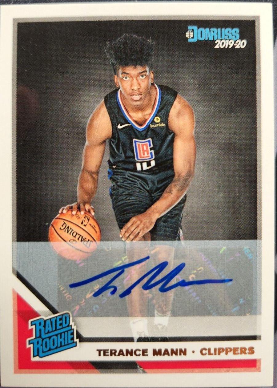 Terance Mann [Signature] #242