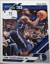 Tim Hardaway Jr. [Press Proof Silver] #47