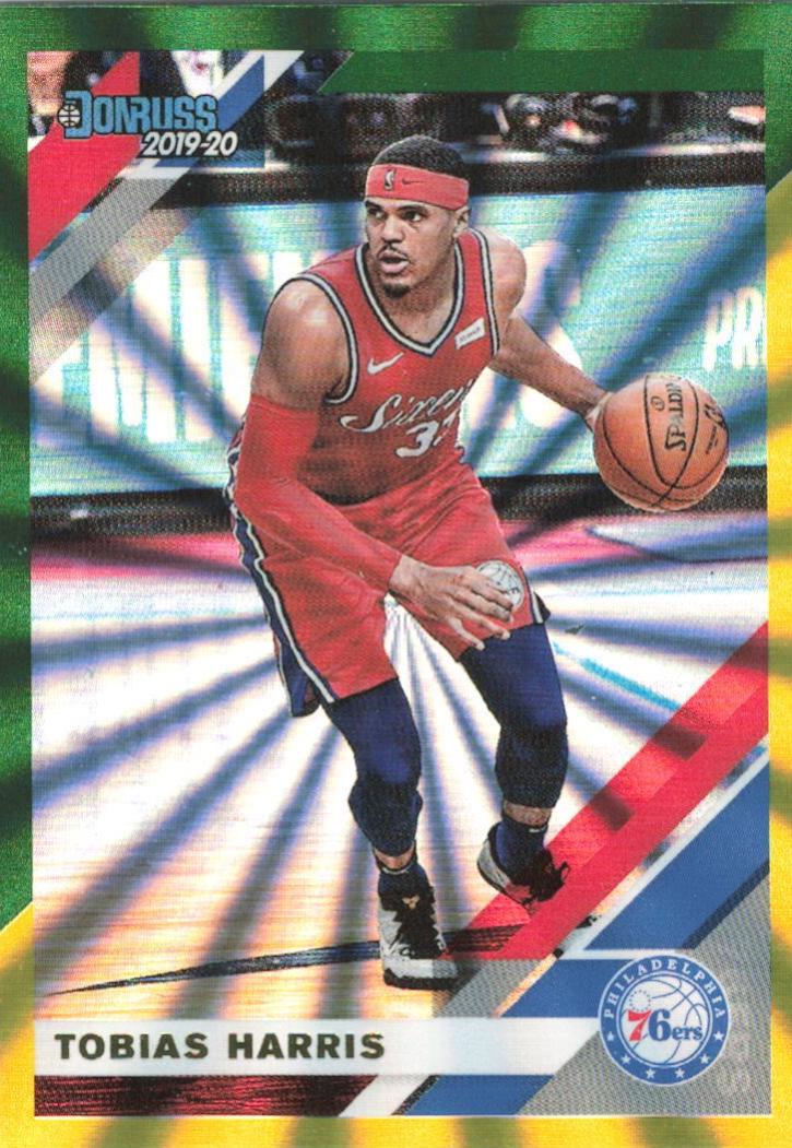 Tobias Harris [Green, Yellow Laser] #154