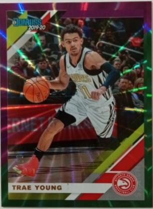 Trae Young [Purple, Green Laser] #1