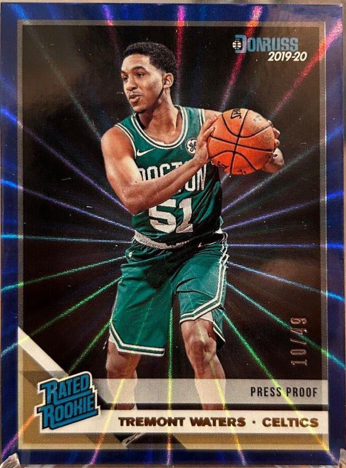 Tremont Waters [Press Proof Blue Laser] #244