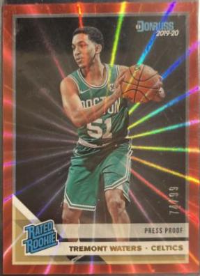 Tremont Waters [Press Proof Red Laser] #244