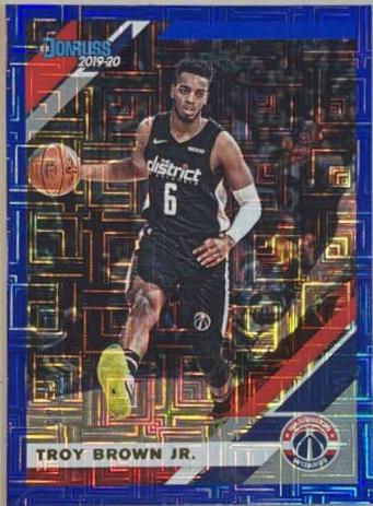 Troy Brown Jr. [Blue Infinite] #196