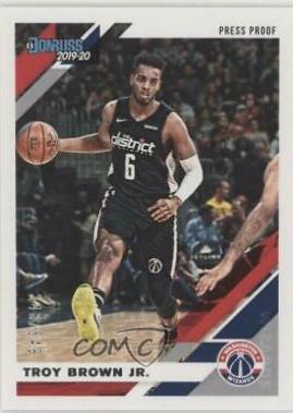 Troy Brown Jr. [Press Proof Silver] #196