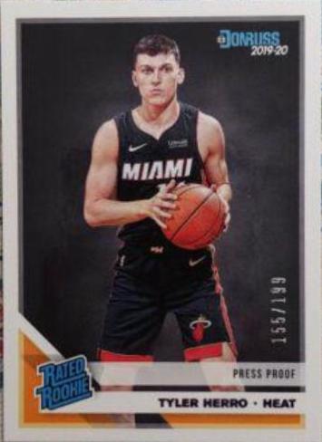 Tyler Herro [Press Proof Purple] #212