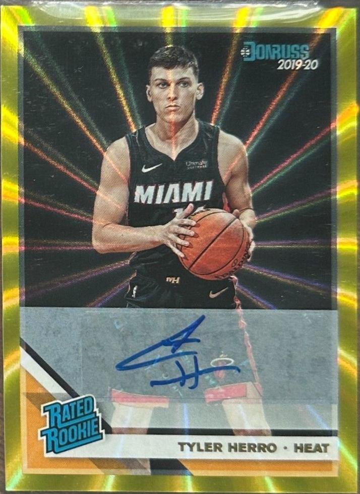 Tyler Herro [Signature Yellow Laser] #212