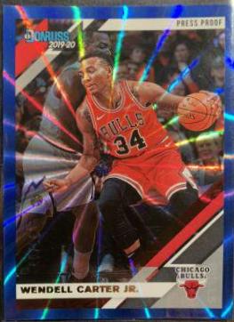 Wendell Carter Jr. [Press Proof Blue Laser] #30