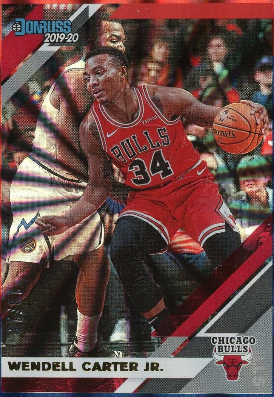 Wendell Carter Jr. [Red, Blue Laser] #30