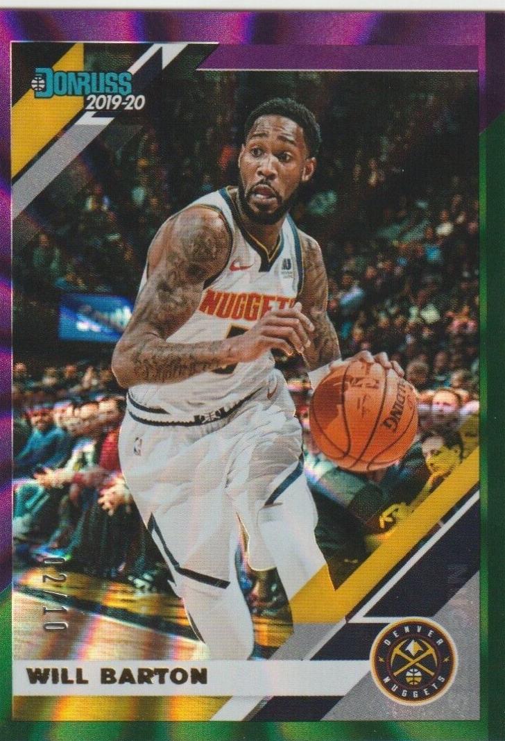 Will Barton [Purple, Green Laser] #51