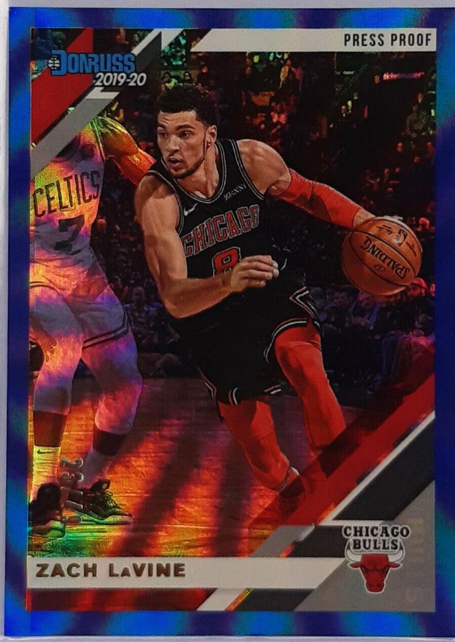 Zach LaVine [Press Proof Blue Laser] #33
