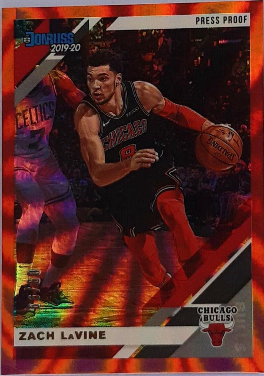Zach LaVine [Press Proof Red Laser] #33