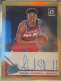 Admiral Schofield [Autograph Gold] #187