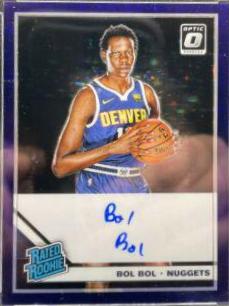 Bol Bol [Autograph Purple Stars] #162