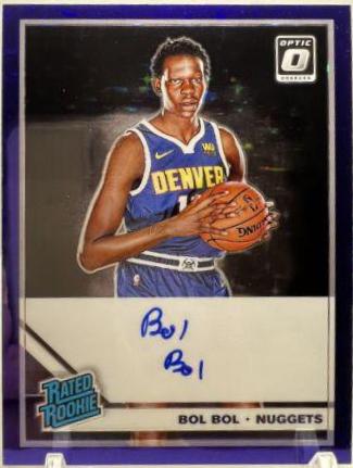 Bol Bol [Autograph Purple Velocity] #162