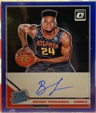 Bruno Fernando [Autograph Blue] #177