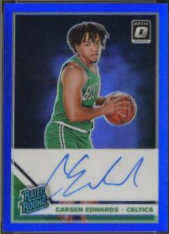 Carsen Edwards [Autograph Blue] #196