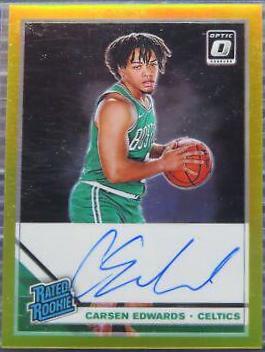 Carsen Edwards [Autograph Gold] #196
