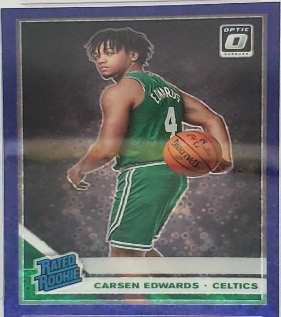 Carsen Edwards [Fast Break Purple] #196