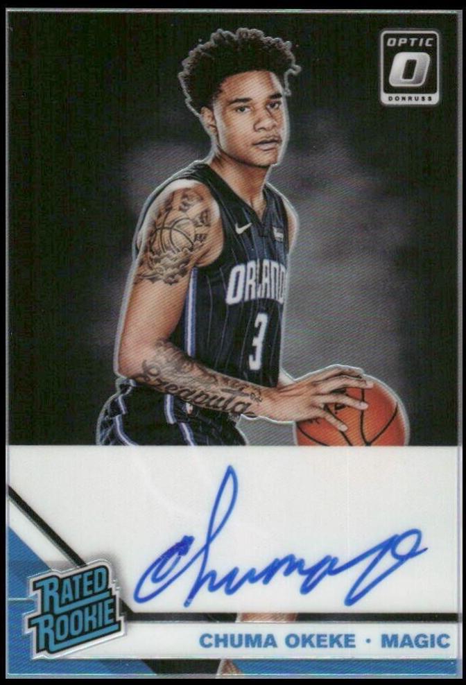 Chuma Okeke [Autograph Choice Black Gold] #174
