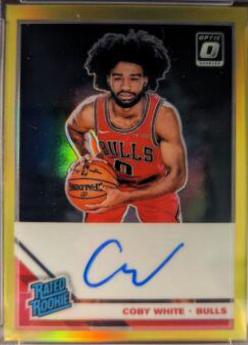 Coby White [Autograph Gold] #180
