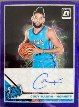 Cody Martin [Autograph Purple Velocity] #181