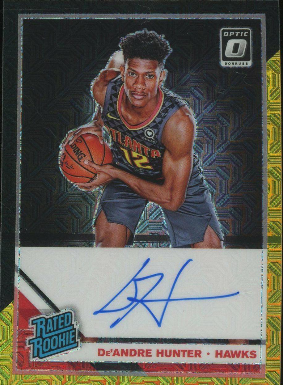DE'Andre Hunter [Autograph Gold] #198