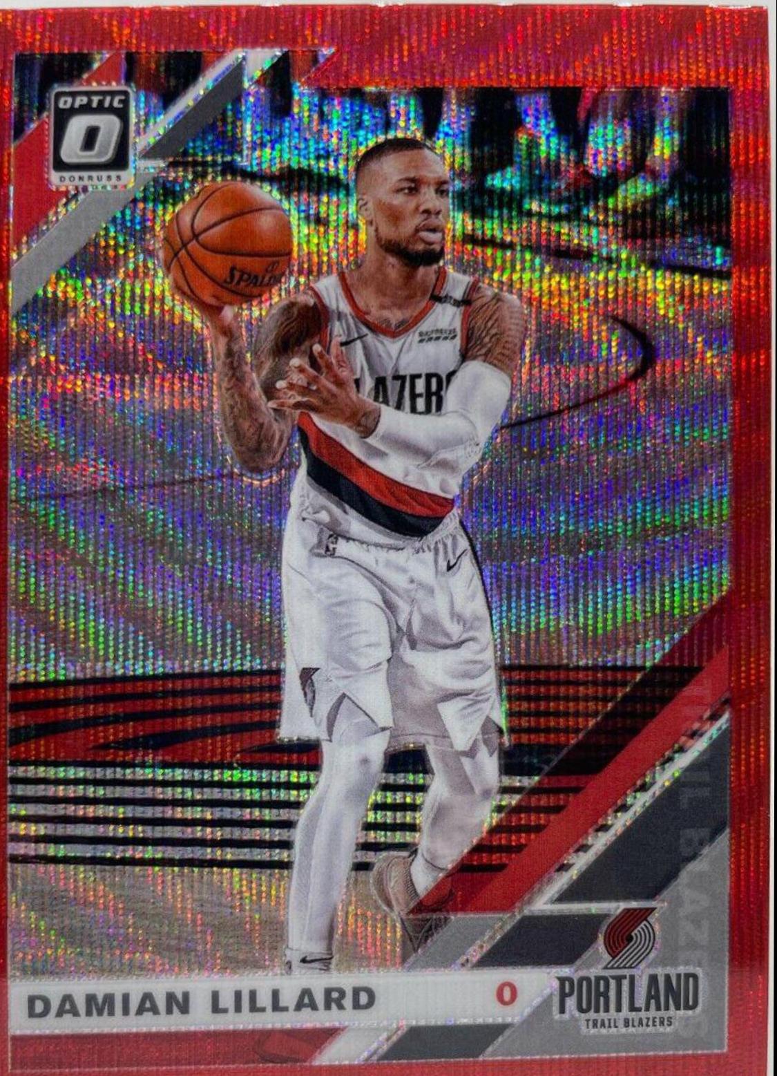 Damian Lillard [Red Wave] #7