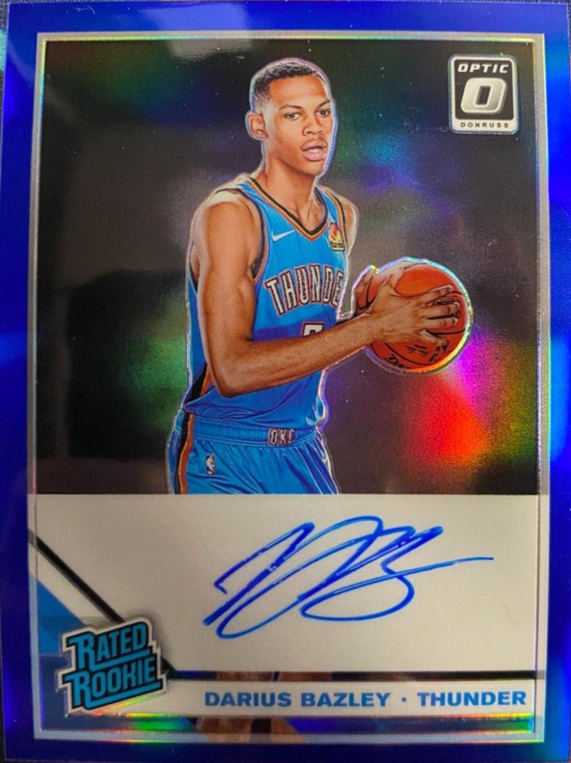 Darius Bazley [Autograph Blue] #156