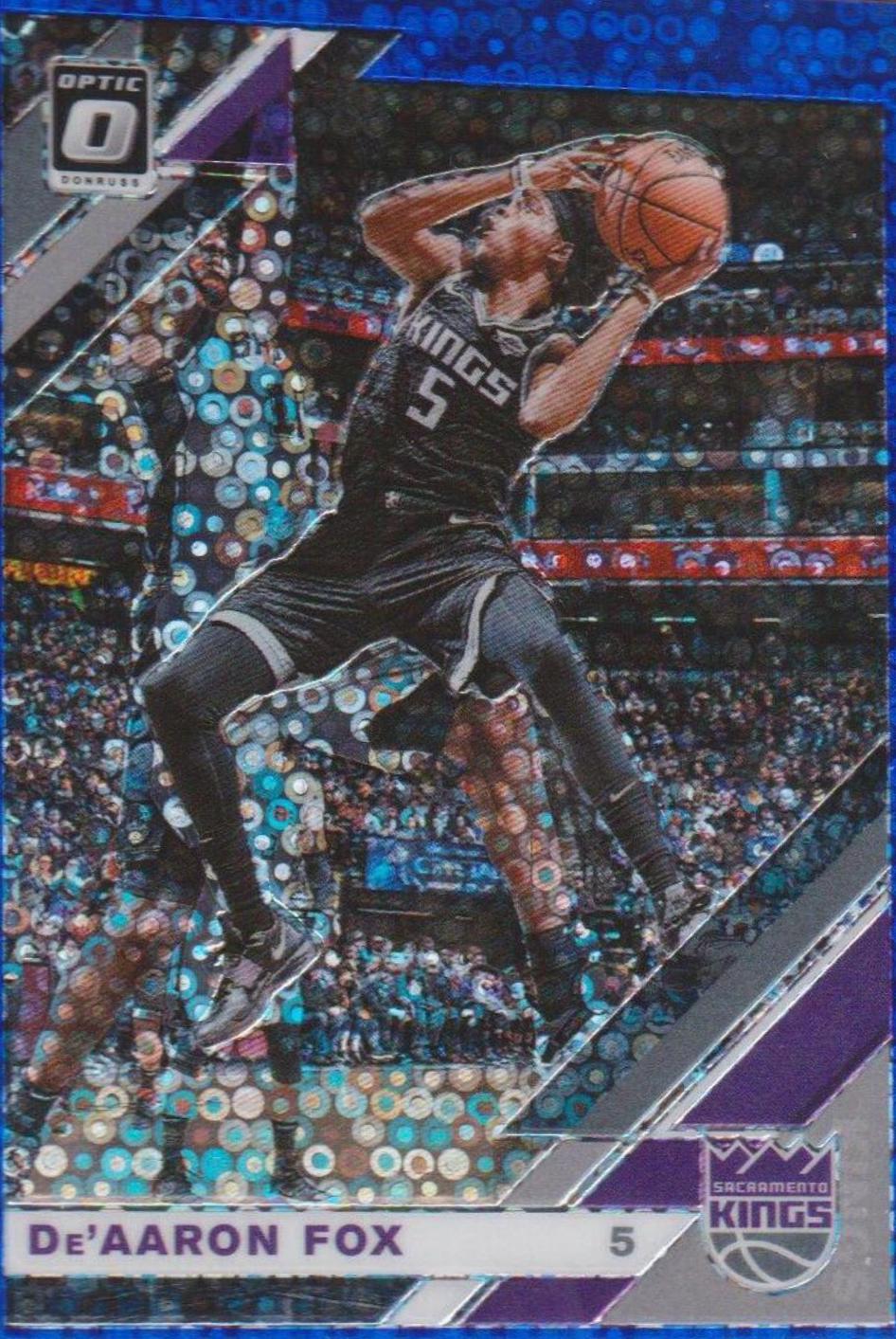 De'Aaron Fox [Fast Break Blue] #57