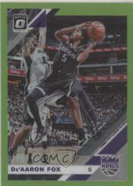 De'Aaron Fox [Lime Green] #57