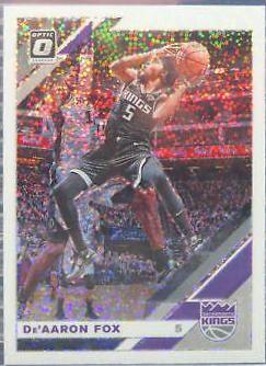 De'Aaron Fox [White Sparkle] #57