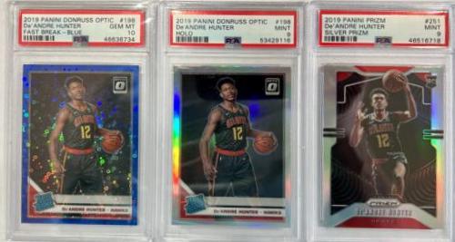 De'Andre Hunter [Fast Break Blue] #198