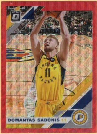 Domantas Sabonis [Red Wave] #138