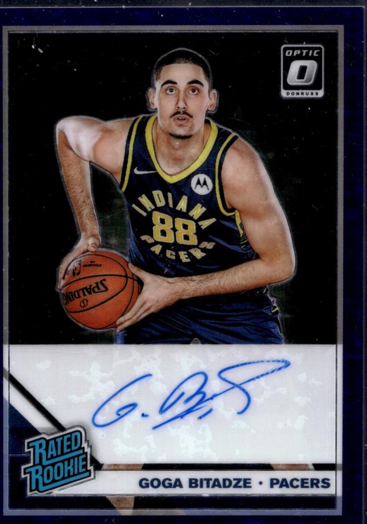 Goga Bitadze [Autograph Purple Stars] #166