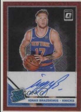 Ignas Brazdeikis [Autograph Choice] #173