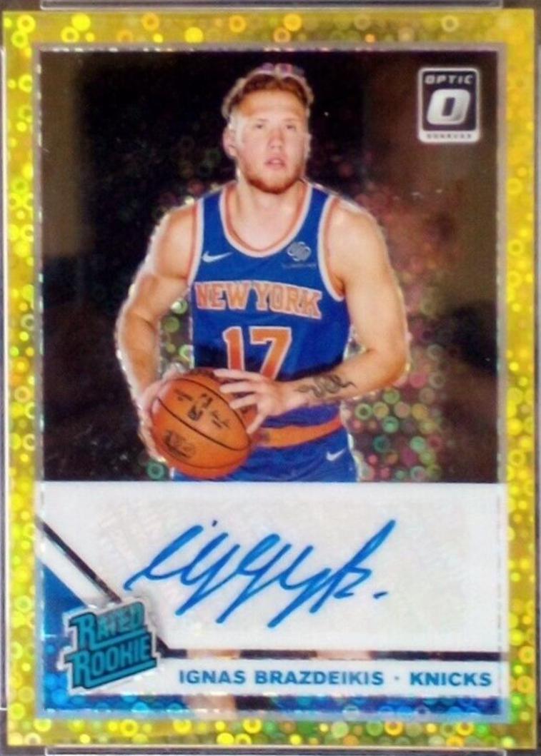 Ignas Brazdeikis [Autograph Gold] #173
