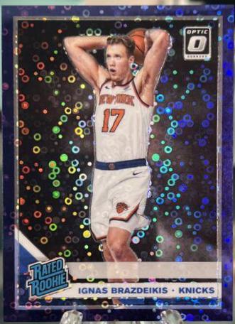 Ignas Brazdeikis [Fast Break Purple] #173