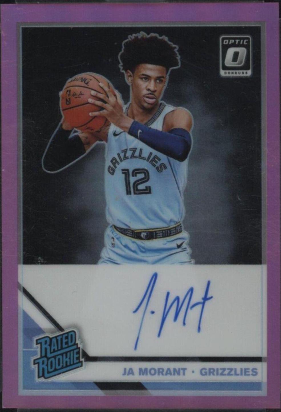 JA Morant [Autograph Pink] #168