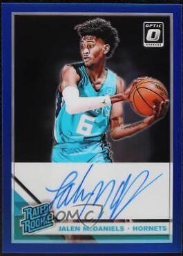 Jalen McDaniels [Autograph Blue] #193