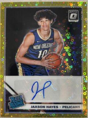 Jaxson Hayes [Autograph Fast Break Gold] #190