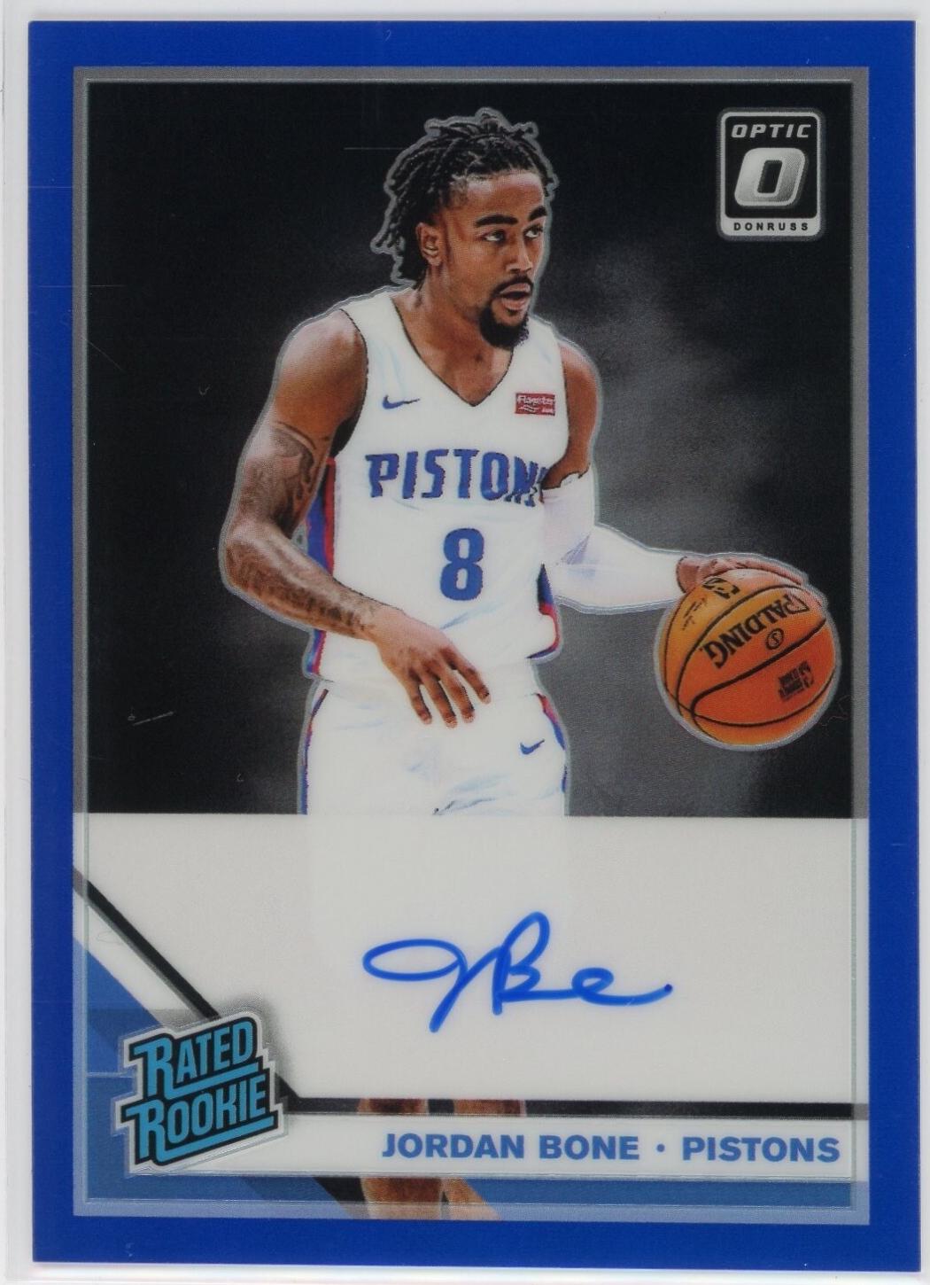 Jordan Bone [Autograph Blue] #195