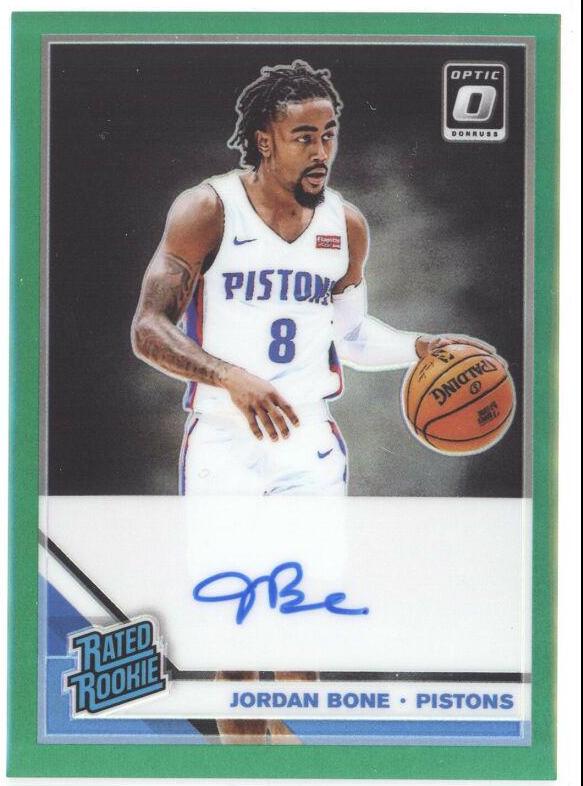 Jordan Bone [Autograph Green] #195