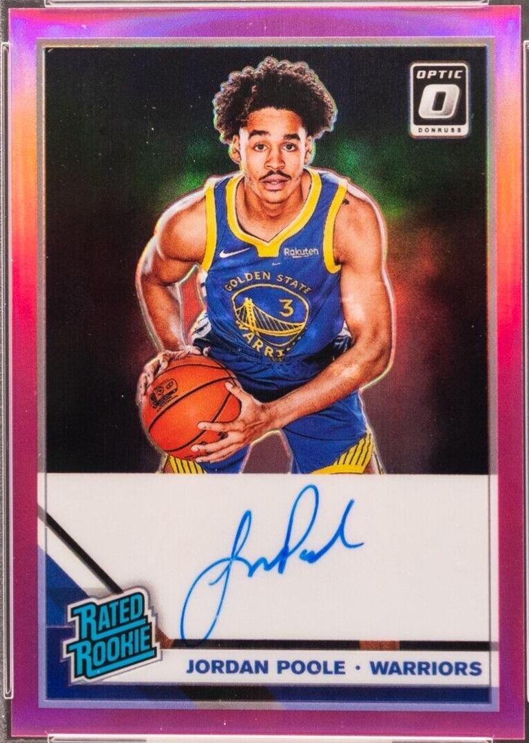Jordan Poole [Autograph Pink] #169