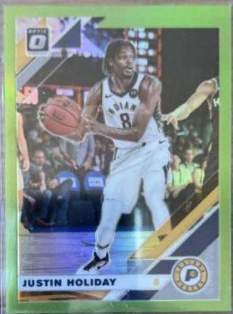 Justin Holiday [Lime Green] #128