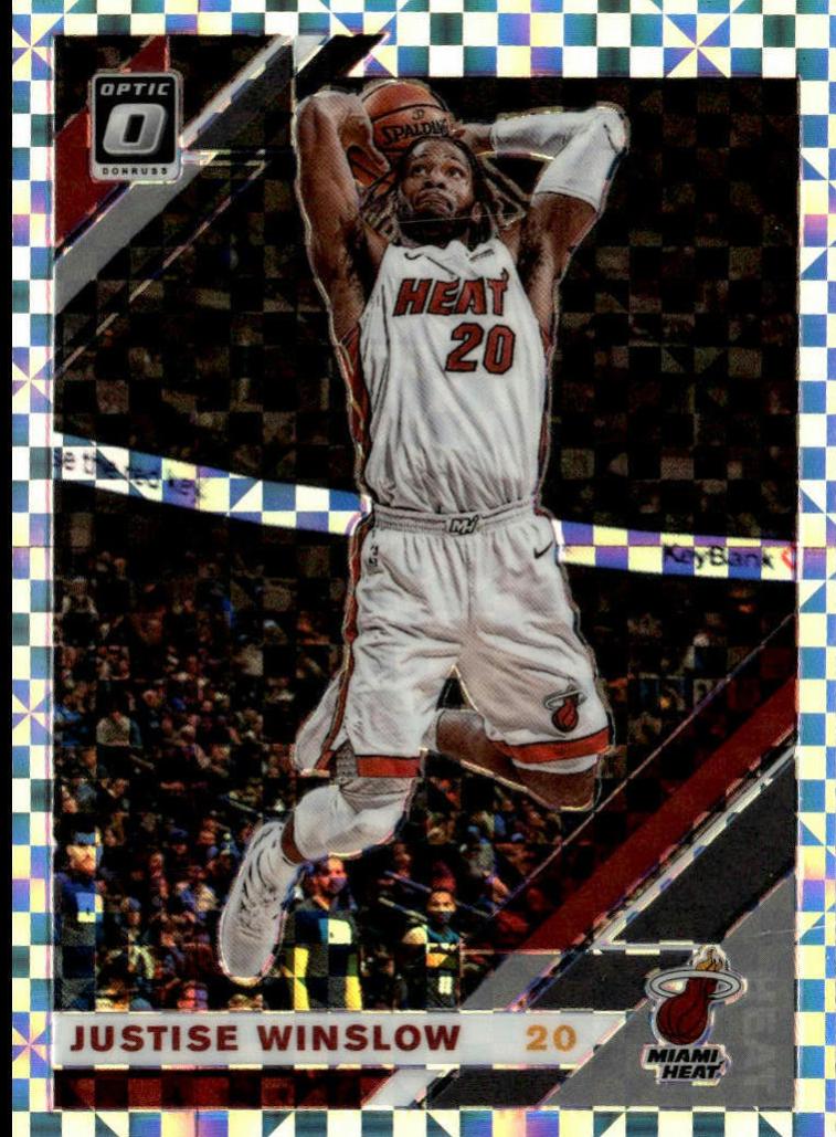 Justise Winslow [Checkerboard] #21