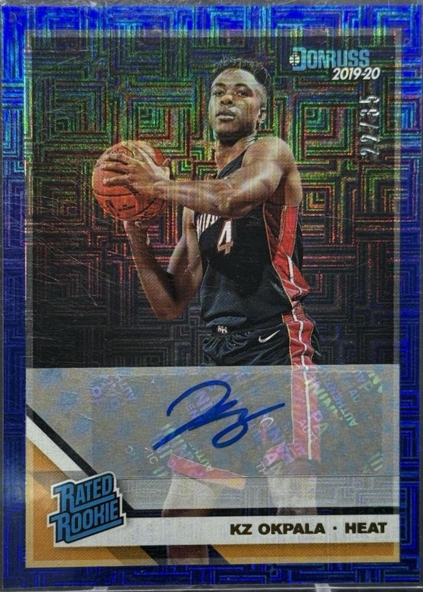 KZ Okpala [Autograph Blue] #189