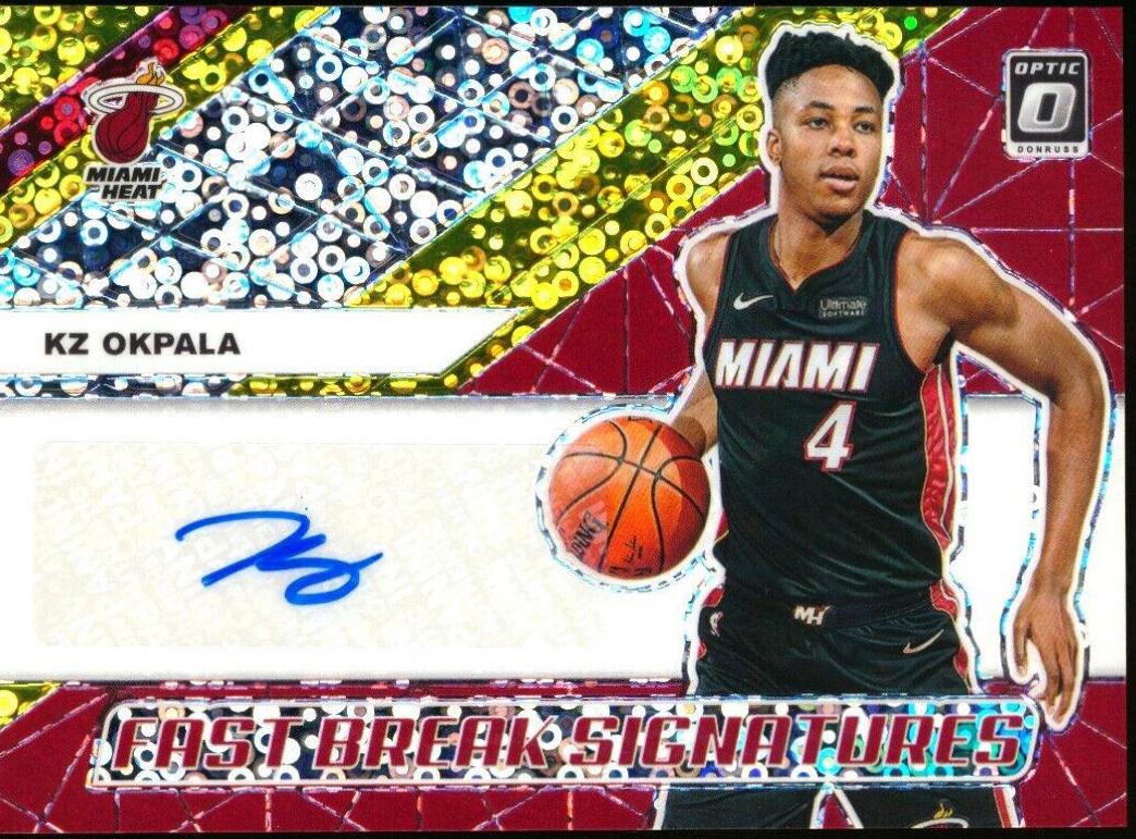 KZ Okpala [Autograph Fast Break Gold] #189